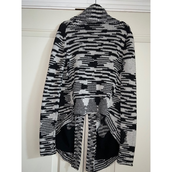 Juicy COUTURE Y2K BLACK & WHITE CARDIGAN - SIZE XS - Picture 4 of 5
